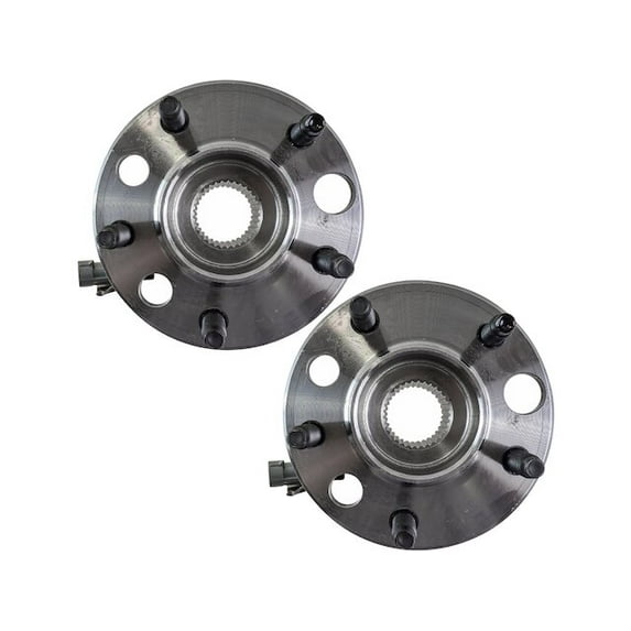 Front Wheel Hub and Bearing Kit 2 Piece - Compatible with 1992 - 1996 Cadillac DeVille 1993 1994 1995
