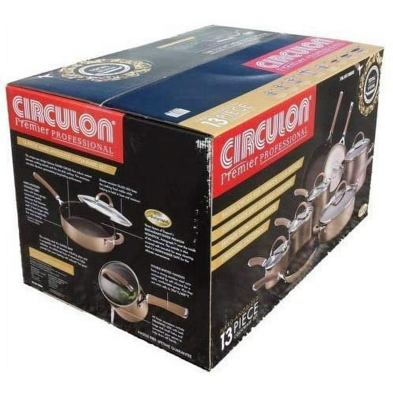 Circulon Premier Professional 9-piece Hard Anodized Cookware Set #39SF1