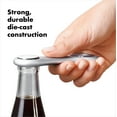 thumbnail image 4 of OXO SoftWorks Die-Cast Double-Sided Bottle Opener, 4 of 9