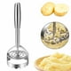 thumbnail image 1 of Herramienta de cocina de machacador de papas Masher de frijoles multifuncionales Ricer de huevo Ricer para fresas frutas vegetales alimentos para, 1 of 8