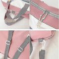 thumbnail image 2 of Small Fresh Color Contrast Three Purpose Bag For Female Korean Casual Nylon One Shoulder Handbag For Junior High School Students High Quality, 2 of 5