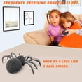 thumbnail image 7 of Allaugh Remote Control Joke Spider Toys Halloween Scare Robot Prank Fake Scare Robot Climbing Car with 8 Legs Realistic, 7 of 7