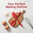 thumbnail image 5 of Unique Bargains 9Pcs Kitchen Spatula Set Heat-Resistant Cooking Utensils Red, 5 of 5