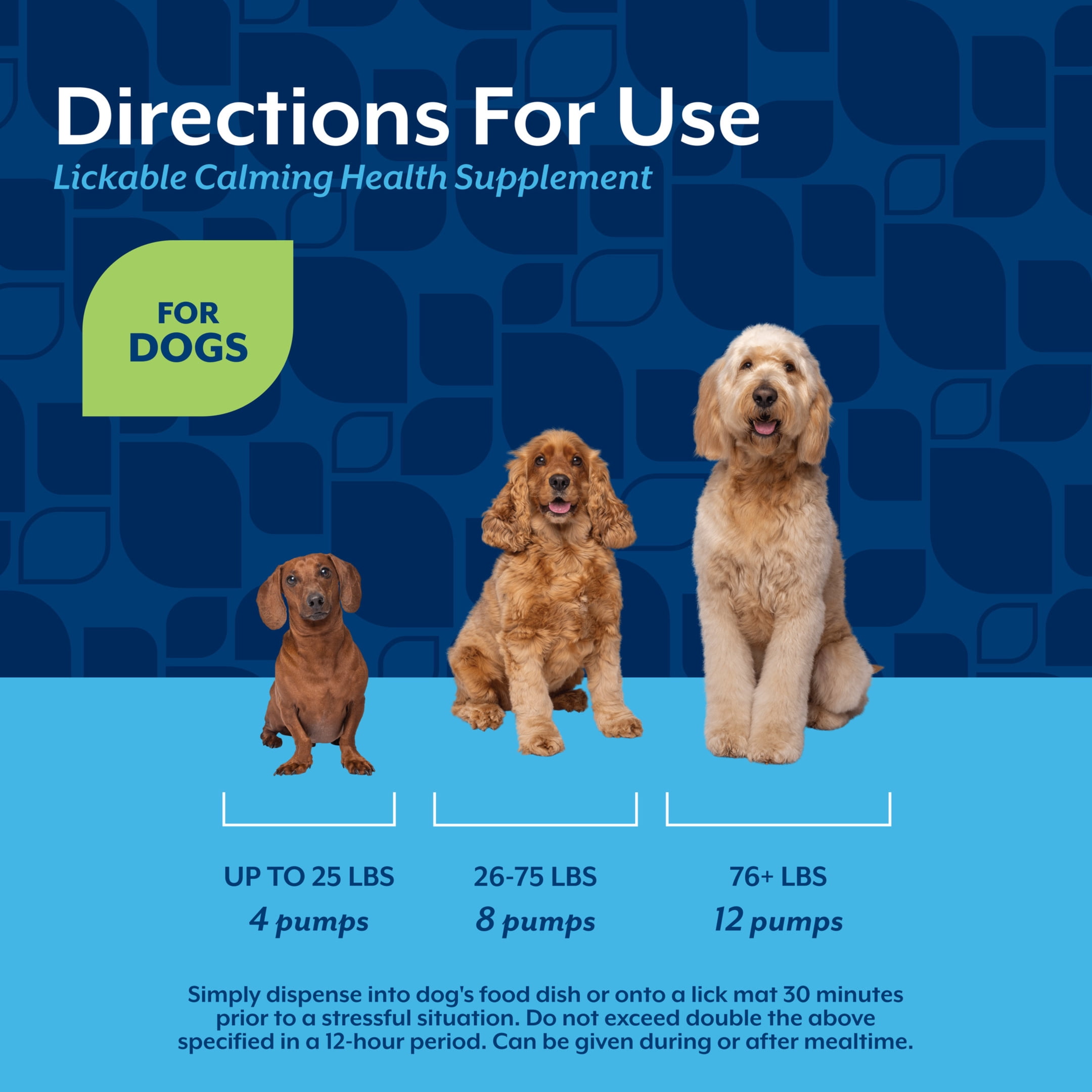 NaturVet Lickable Calming Health Supplement for Dogs, Peanut Butter Flavor, 6.4 fl oz