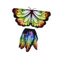 thumbnail image 4 of Conjunto de disfraz de mariposa para niños, ropa para festivales, Pascua, Navidad, baile informal Multicolor, 4 of 9