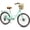 Mint Green, variant on DEYGIA Kids Bike, Cruiser Bike for Girls, 24 inch 7 Speed Kids' Bicycles with Rattan Basket and Adjustable Seat, Lightweight Step Bike for Girls