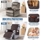 thumbnail image 5 of Funda para muebles TAOCOCO, sillón reclinable impermeable, 63 cm, color chocolate, 5 of 8