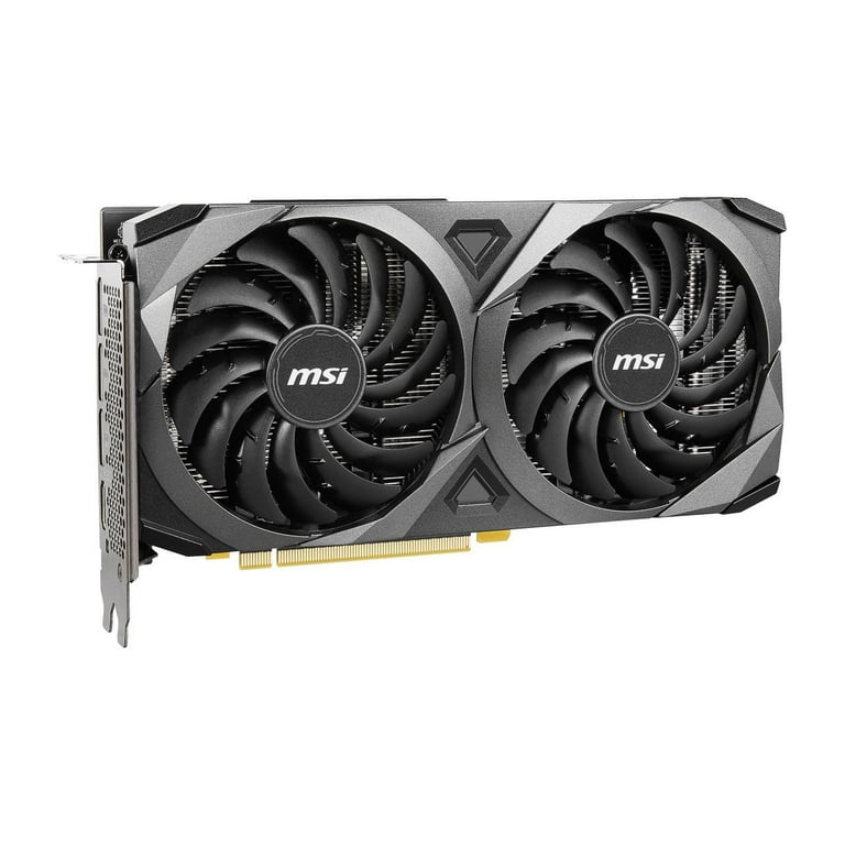 MSI Ventus GeForce RTX 3060 12GB GDDR6 PCI Express 4.0 Video Card RTX 3060  Ventus 2X 12G OC