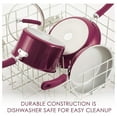 thumbnail image 4 of Create Delicious Deep Nonstick Frying Pan / Fry Pan / Skillet - 12.5 Inch, Red, 4 of 4