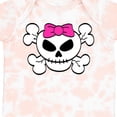 thumbnail image 4 of Inktastic Skull with Bow Girls Baby Bodysuit, 4 of 5