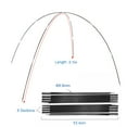 thumbnail image 1 of 2Pcs Fiberglass Camping Tent Pole Bars Outdoor Support Rods Awning Frames Kit 310, 1 of 9