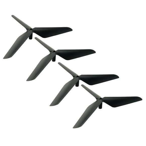 4 Piezas de Repuesto al X5c X5a X5sc X5sw X5c-1 Partes Quadcopter no Tripulados Negro Hugo Hélice