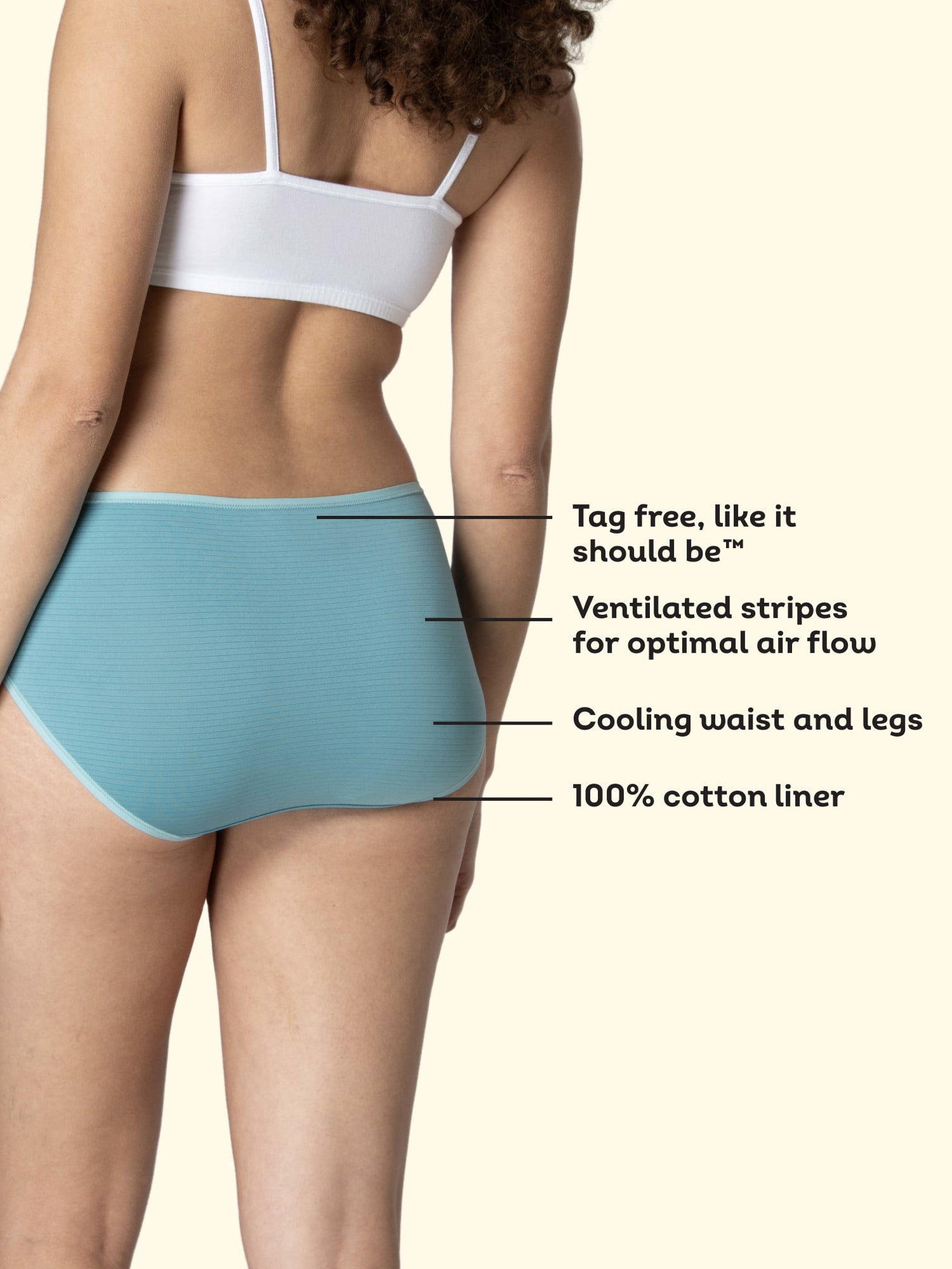 Fruit of the Loom Women's Breathable Micro-Mesh Underwear, Multiple Styles, 6-Pack, Sizes S-3XL