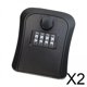 thumbnail image 1 of Estuche con cerradura para guardar llaves,Caja de seguridad para guardar llaves en el exterior o en el interior de la casa,Caja de seguridad con combinación de 4 dígitos para montaje en, 1 of 8