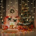 thumbnail image 5 of Latrodar Christmas Star Curtain Light Home Party Decoration Lights 16 Well-Made ts For Holiday Decor Clear Home Gadgets, 5 of 5