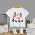 thumbnail image 2 of Camiseta de superhéroe de Marvel para adolescentes, camiseta de algodón informal con estampado de dibujos animados para niños y niñas, camiseta para bebés, ropa cómoda para niños, 2 of 5