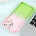 thumbnail image 4 of Funda de silicona con degradado de estrellas para iPhone 15 con película para lente, 4 of 5