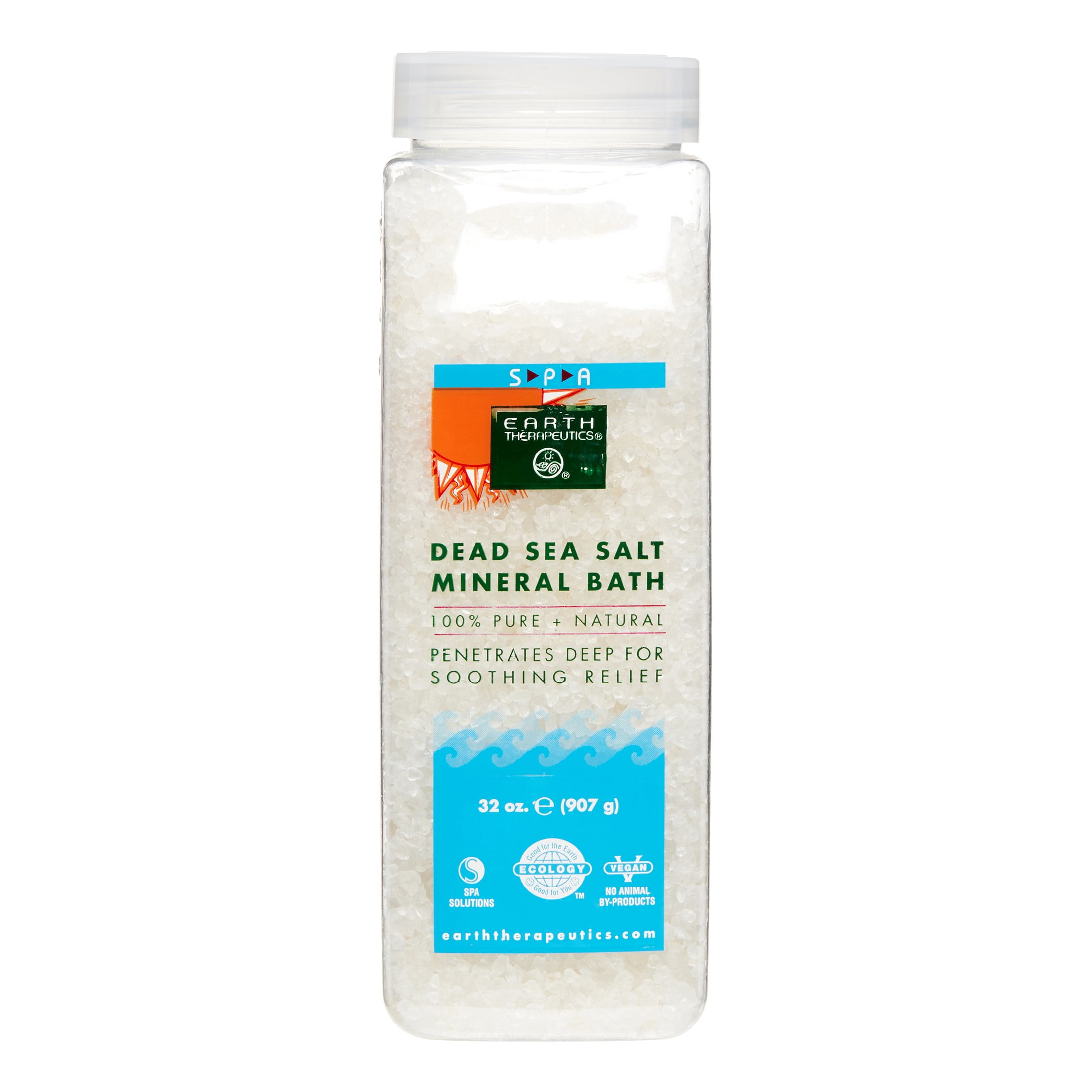 Earth Therapeutics Dead Sea Salt Mineral Bath, 32 Oz