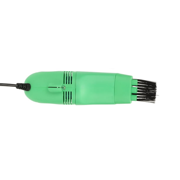 Aspiradora De Escritorio, Previene El Calentamiento Interfaz USB Cabezal De Cepillo Mini Aspiradora De Polvo De Uñas Gran Succión Presión Negativa Para Teclado