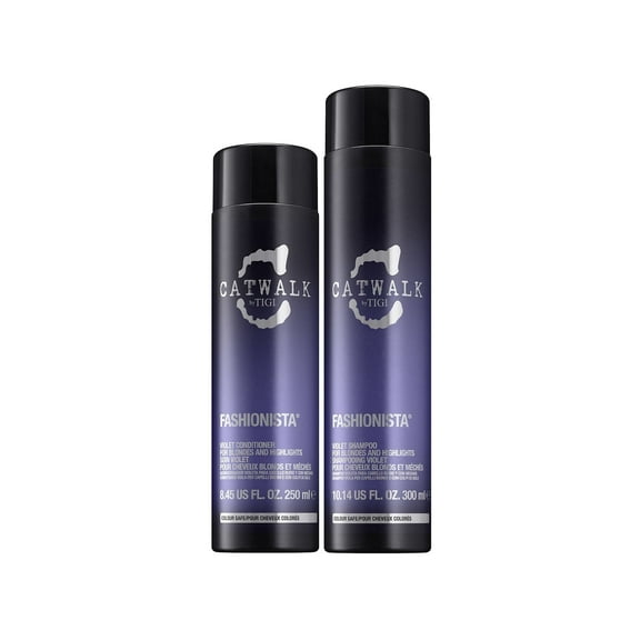 TIGI  Catwalk Fashionista Violet Sulfate-free Shampoo and Conditioner Set