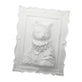 thumbnail image 4 of Figura de gato para pintar, estatua decorativa de gato sin pintar (DIY), figura de gato de yeso Gata, 4 of 7
