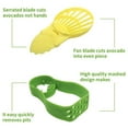 thumbnail image 5 of Vnanda 4Pcs/Set Avocado Slicer, Knife, Peeler, Pitter, Cuber, Dicer, Keeper Multifunctional Avocado Knife, Works as Pitter and Cutter Suitable for Fruit, 5 of 7