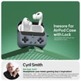 thumbnail image 2 of Funda para AirPods Pro Inesore de segunda generación con kit de limpieza, 2 of 6