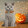 thumbnail image 4 of Nnndbs Halloween Cat Collar Breakaway with Bell, Adjustable Pumpkin Safety Collar for Cats Kitten Accessory, 4 of 4