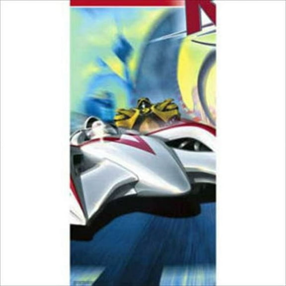 Speed Racer Plastic Table Cover (1ct)