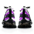 thumbnail image 6 of Aesthetic Purple And White Vertical Walking Shoes for Men Woman Lightweight Tennis Fashion Elastic Sports Shoes Cushion Basketball Shoes, 6 of 7