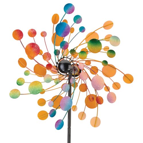Regal Art and Gift 11749 19" MultiColor Confetti Wind Spinner