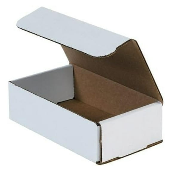 White Shipping Boxes 5x3x2 Heavy Duty, Lightweight, 5"L X 3"W X 2"H Foldable Corrugated Cardboard Mailer Boxes for Packaging Small Business Mailings Gifts Promotions Moving Box 50 Pack (50)