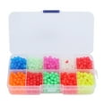 thumbnail image 3 of Ensemble de Perles de Pêche, Durable Longue Durée Lumineuse Facile à Utiliser Perles de Pêche pour Arrêt de Pêche Ensemble A, 3 of 8