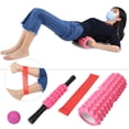thumbnail image 5 of Juego de bolas de Fascia con barra de masaje con rodillo de espuma hueca para Yoga con forma de punta de 33cm para Pilates33CM 5 en 1, 5 of 5