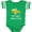 Football Green and White, variant on Inktastic My First Plane Trip Airplane Travel Boys or Girls Baby Bodysuit