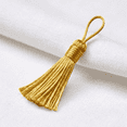 thumbnail image 4 of Sedona Designz 2mm Satin Rat Tail Cord String – 100 Yards Roll – Smooth Shiny Nylon Cord for Jewelry Making, Crafts & Decorations - Gold, 4 of 16