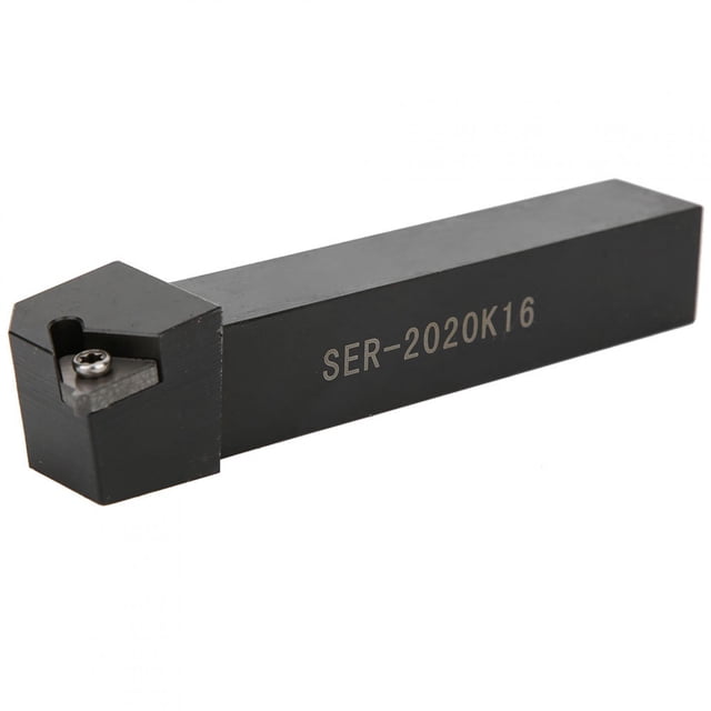 10 piezas 16ER AG60 Inserto de hoja SER2020K16 Portaherramientas de torneado de torno CNC Barra de mandrilar + 1 pieza de llave