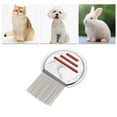 thumbnail image 6 of Durable Semi-circular Type Pet Grooming Brush for Pet 3.82"x2.68" Red, 6 of 6