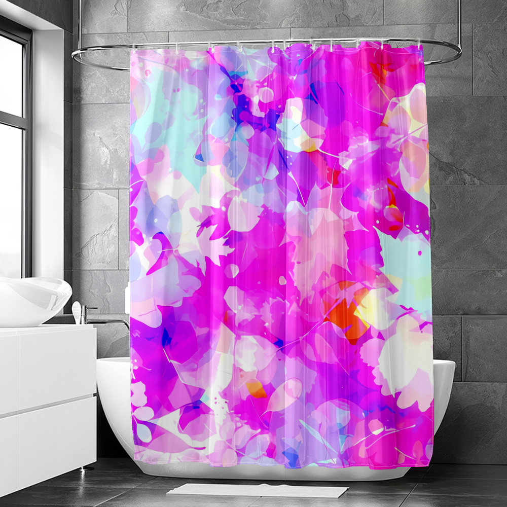 Shower Curtain Super Cool Mildew Resistant Colorful Shower Curtain