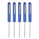 thumbnail image 1 of Destornillador de bolsillo no magnético Uxcell de 5 piezas 3mm Phillips 3mm ranurado con clip, 1 of 6
