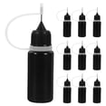 thumbnail image 1 of 10pcs Precision Tip Applicator Bottles For Crafting And Glue Application Plastic Squeeze Bottles With Cap For Home And Travel Use, 1 of 8