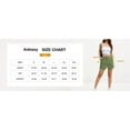 thumbnail image 6 of Asklazy Women High Waist Pockets overalls Shorts Summer Casual Shorts,US Size,Brown,M, 6 of 10