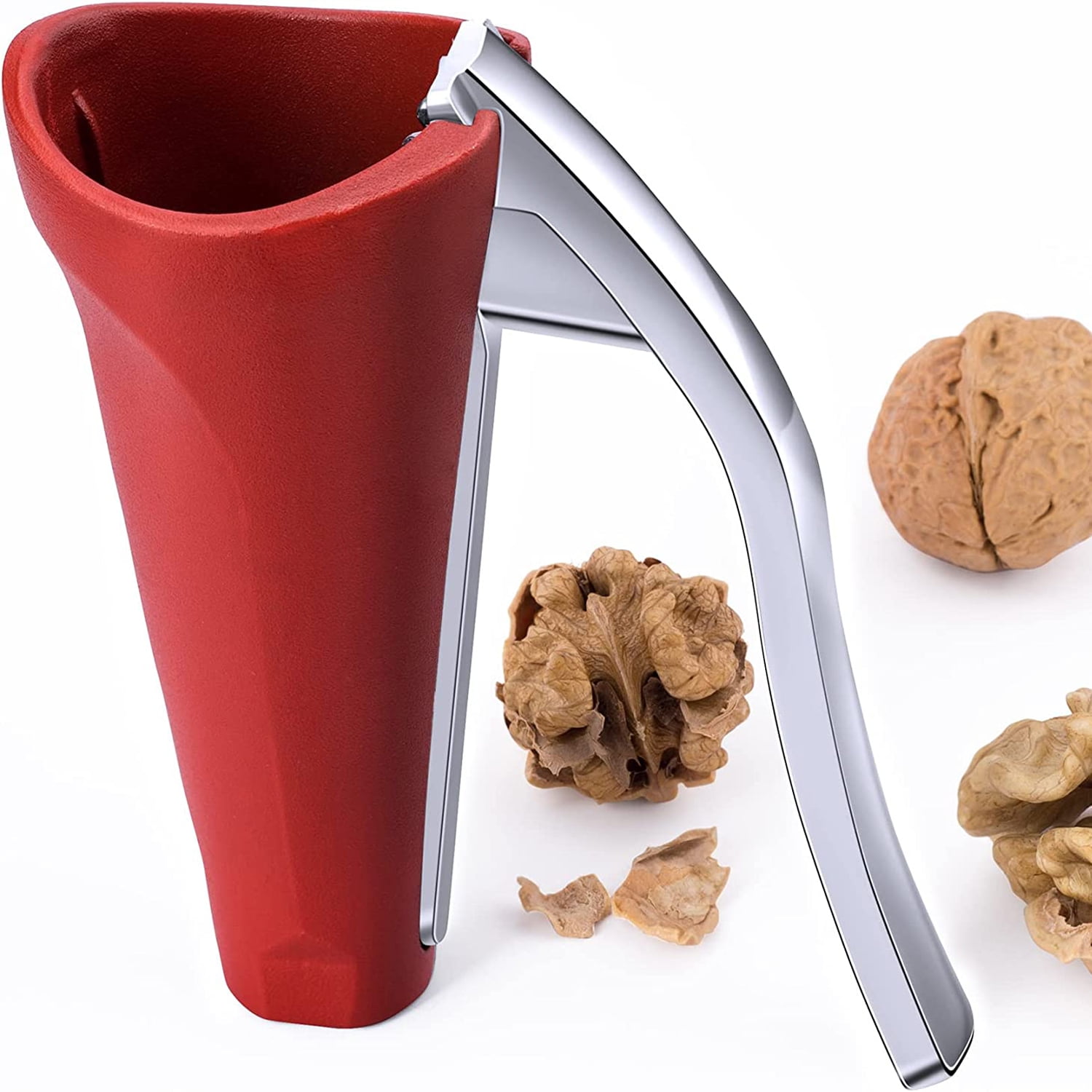 Nuts Cracker Clip Tool with Container, Walnut Clip Tool, Nut Cracker