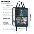 thumbnail image 3 of WOBOGO Cute Elephant and White Bear Backseat Car Organizer 2 PCS Footed Universal Car with Touch Screen Tablet Holder Rear Seat Protector, 3 of 7