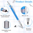 thumbnail image 3 of Decodeary Soft Carpenter Pencil Set For Precision Drawing Smooth Writing Mechanical Pencils Stationery black, 3 of 6