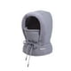 thumbnail image 1 of Gorro de invierno cálido con protección para los oídos, mascarilla y calentador de cuello de poliéster. Gris oscuro, 1 of 9