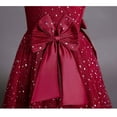 thumbnail image 6 of SUEE Flower Girls Princess Dress Bowknot Bridesmaid Wedding Long Tulle Ball Gown, 4-13 Year, 6 of 7