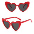 thumbnail image 5 of vnanda High Translucency Lenses Sunglasses Vintage Heart Shaped Sunglasses with High Translucency Lens Trendy Retro Decorative Sun Glasses for Women, 5 of 8