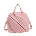 thumbnail image 5 of Vsenkes Tennis Bag Tennis Tote Large Capacity Top Handle Bag with Shoulder Strap Stylish Multipurpose Crossbody Bag Racquet Carry Bag Pink B, 5 of 9