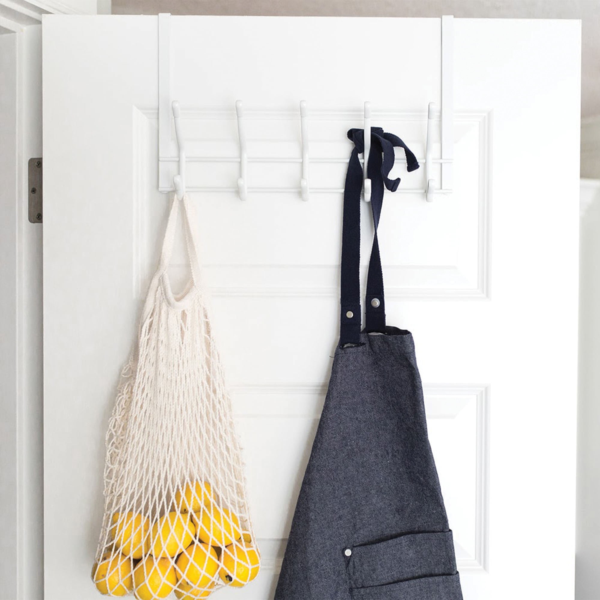Medium Storage Shelf and 2-Tier Over-Door Hook Rack Kit, 843631173145